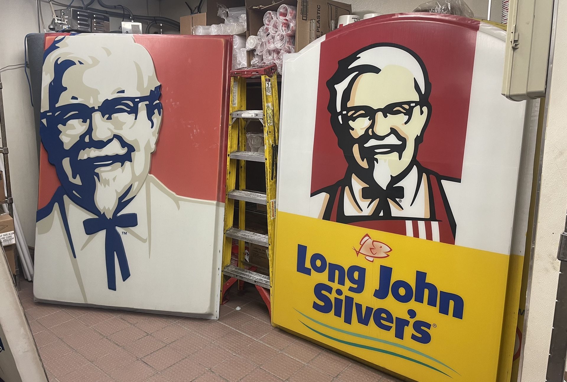 KFC Sign, Colonel Sanders, 84