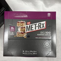Protein Bars MET - RX  Lot Of 4  Boxes 