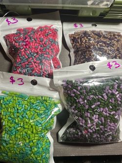 Small tube beads