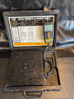 CPS CC220 Compute-A-Charge Refrigerant Scale