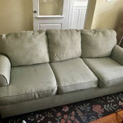 Comfy Teal Couch