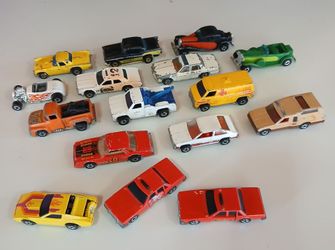 Vintage Hot Wheels Die-Cast Car Lot