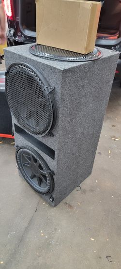 Dual Kicker 15" CVX Sub box