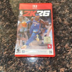 2k26 Basketball Nintendo Switch 2 Game