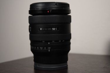 Sony fe 24-50 f2.8 g lens e mount