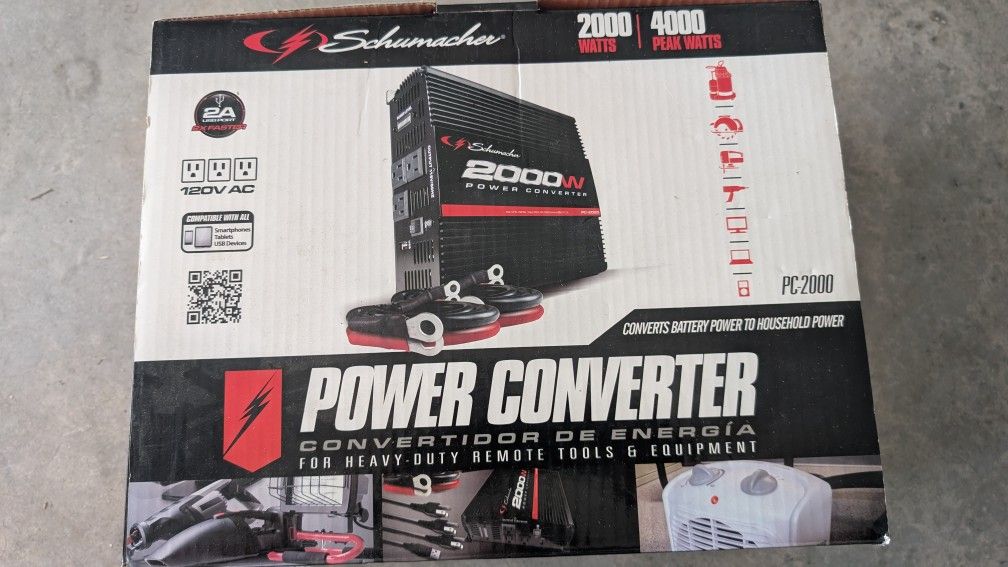 Power Converter 2000 Watts