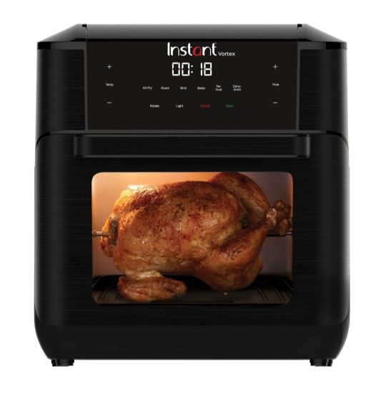 Instant Vortex 10QT Air Fryer Oven with 7-in-1 Cooking Functions, Accessories Included