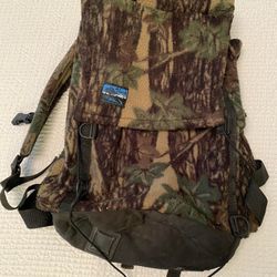 Camo Fleece Backpack