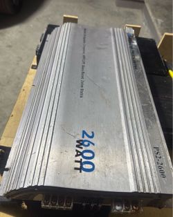 Lanzar Acoustik PS2-2600 Car Amplifier 2600W