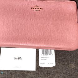 Coach Genuine Leather Wallet Bag