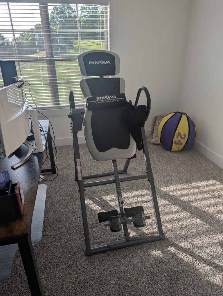 Inversion Table With Lumbar Support