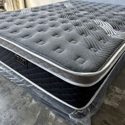 Queen Oasis Thermal Comfort Europillow Top 12inch Matres!!