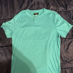 Teal Alfani Casual Shirt
