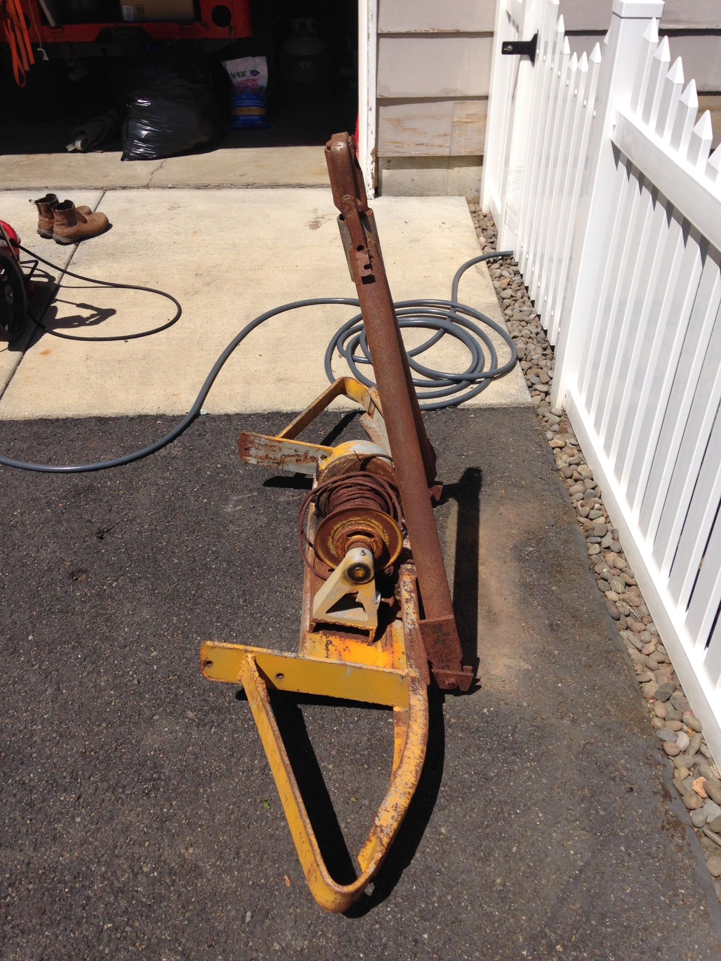 Koenig iron works model 100 pto winch for Sale in Vancouver, WA OfferUp