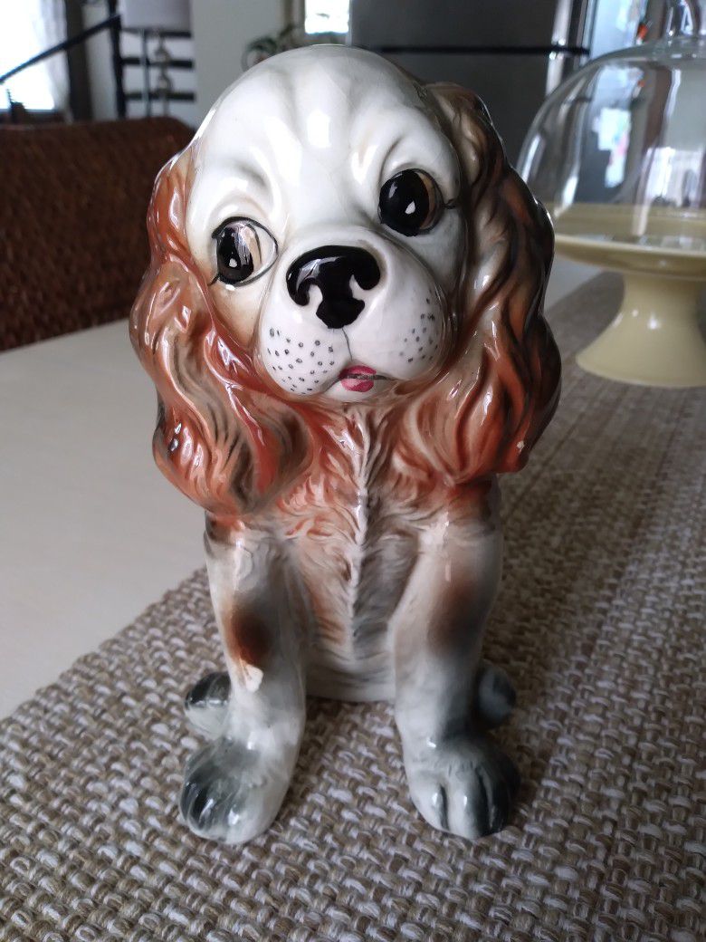 VTG Nippon Yoko Boeki Porcelain Cocker Spaniel Dog Figure