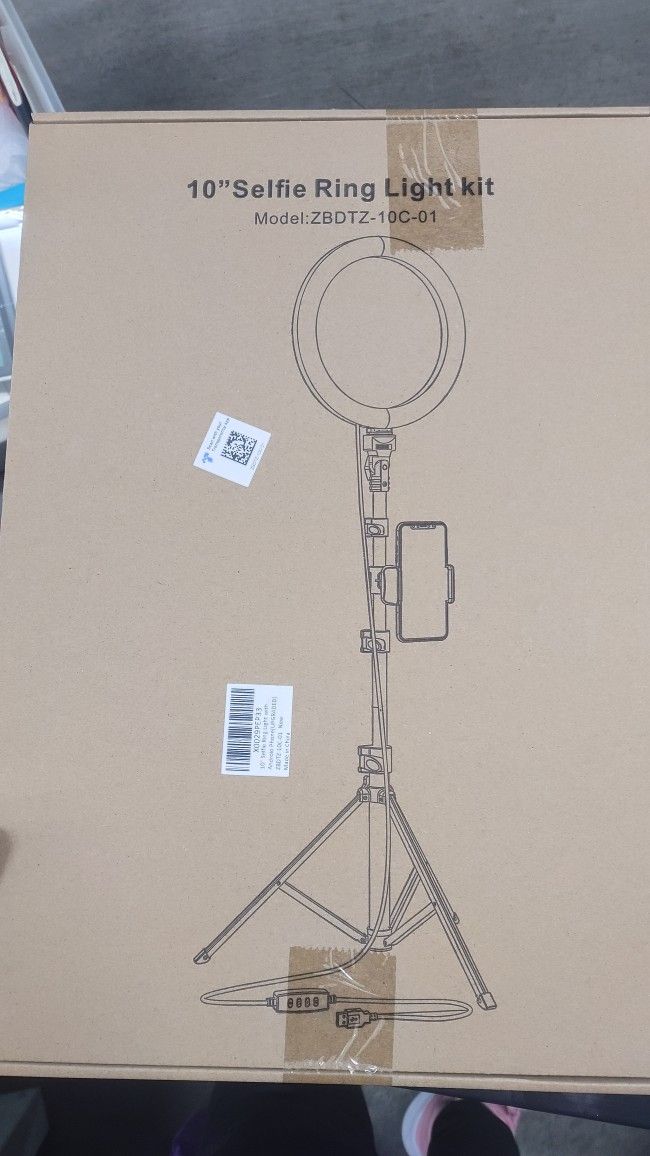 10" Selfie Ring Light Kit