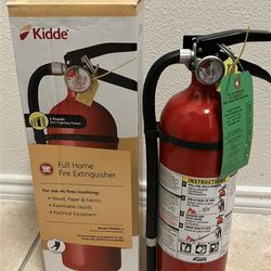 Full Home Fire Extinguisher w/Hose, 5lb