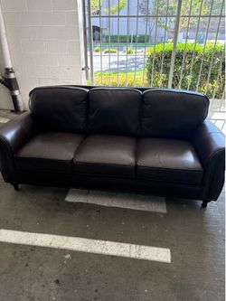 Abbyson Leather Couch
