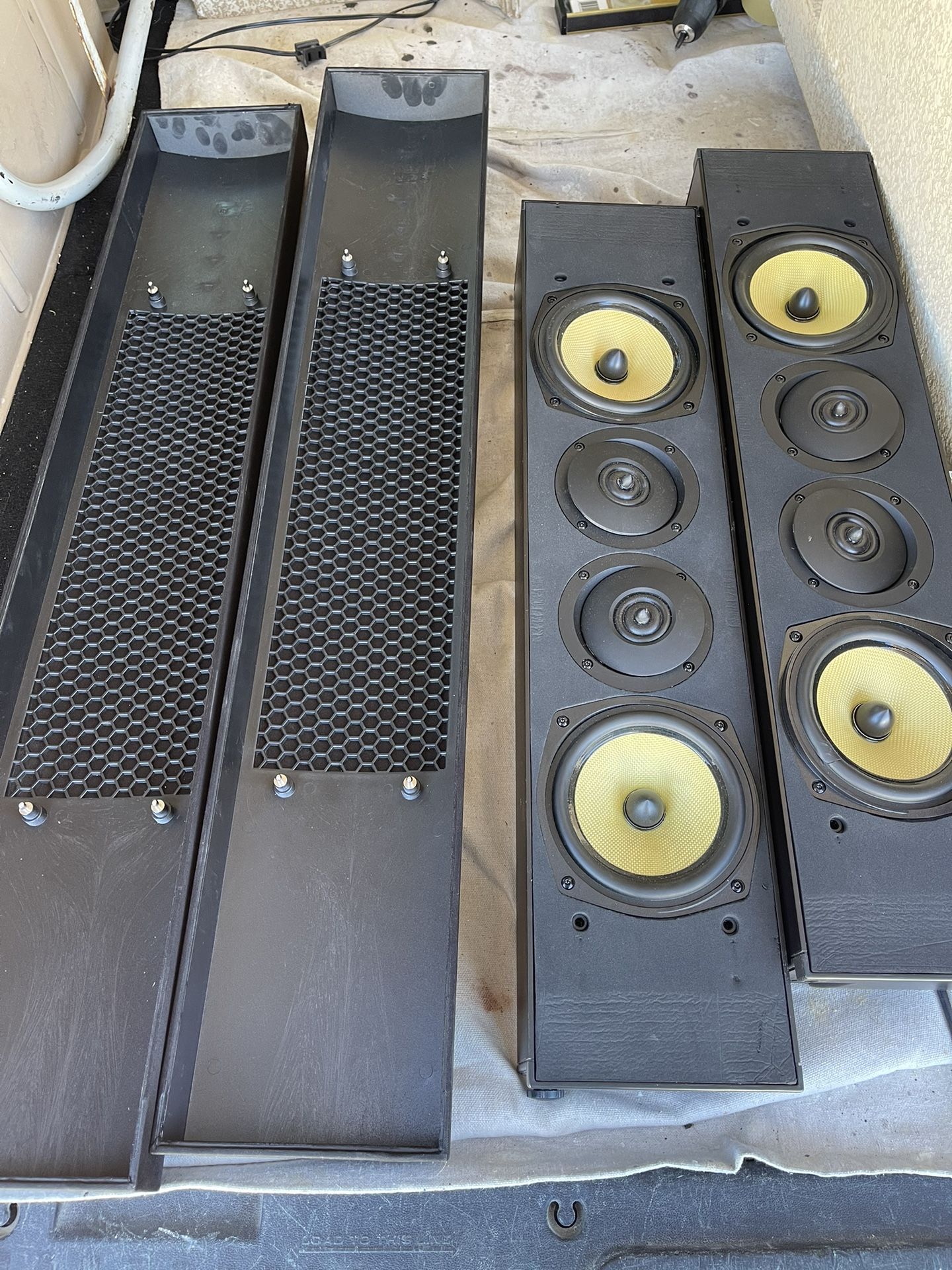 AR Subwoofer And Surround Speakers