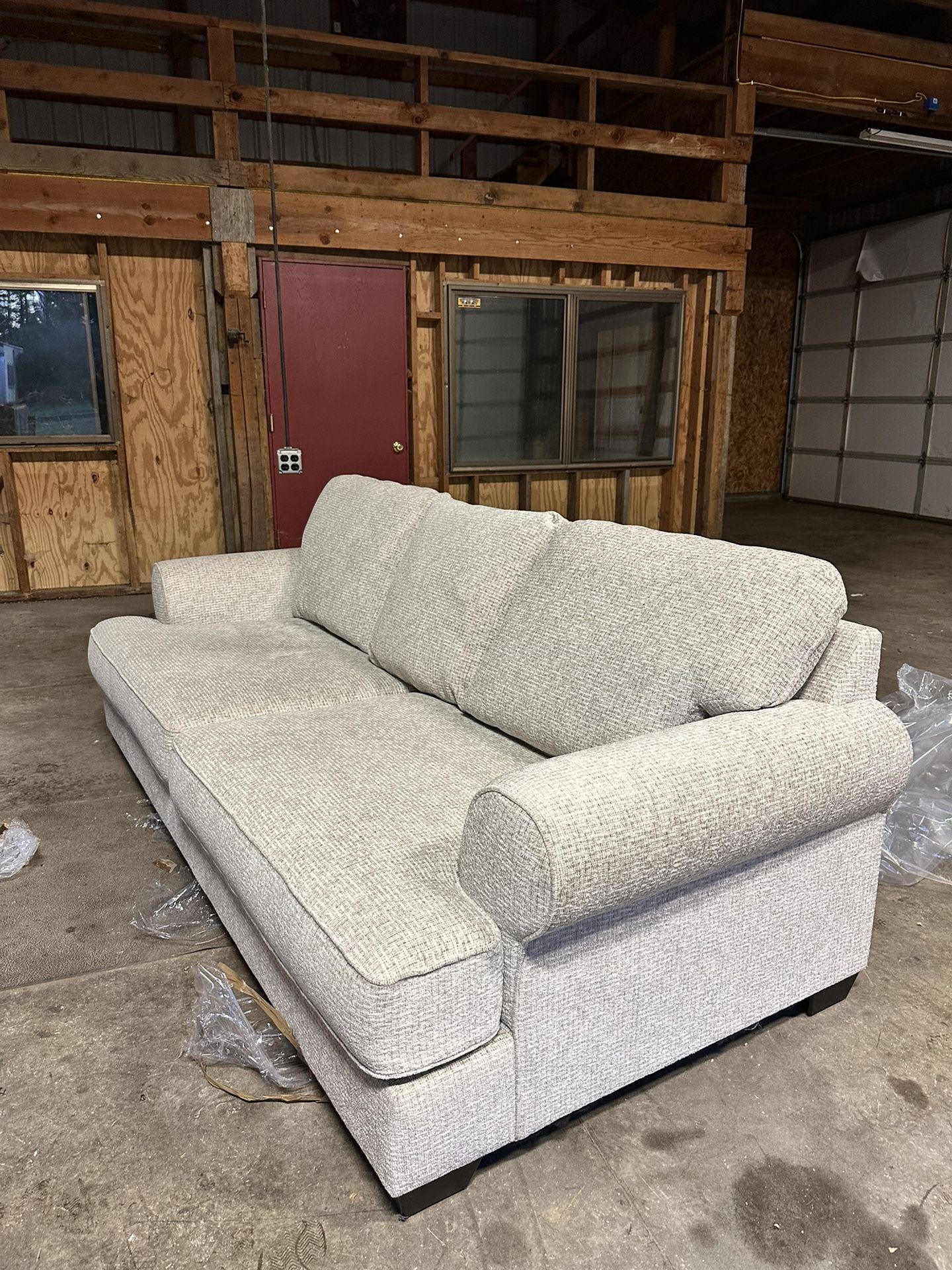 3 Person/ Seat Couch Off White Color