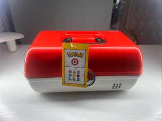 Pokemon x Target Caboodles Case Red/White