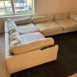 4-Piece Sectional Sofa