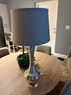 Silver lamp