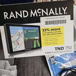 Rand McNally Truck gps System