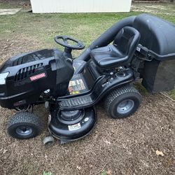 Craftsman Riding Lawn Mower With Bagger