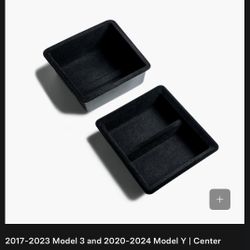 Tesla Model Y - Center Console and Armrest Trays