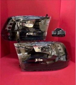 Dodge Ram 2009. 2018 Headlights.