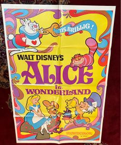 Movie poster - Alice in Wonderland