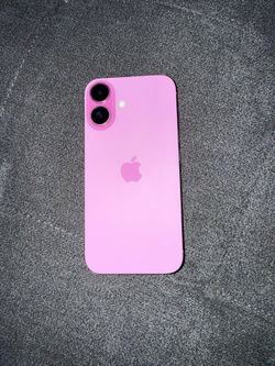 Pink iPhone 16