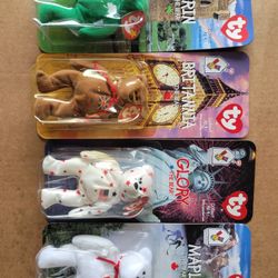 TY Beanie Baby "International Bears" Set with Errors