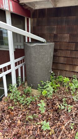 Rain saver water barrel