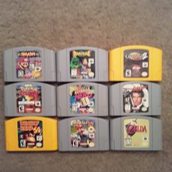 Nintendo 64 Games Sell As Lot Or Individually 