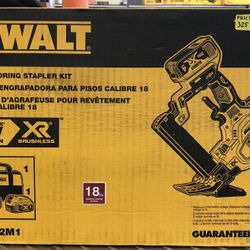 DeWalt 18GA Flooring Stapler Kit Brand New