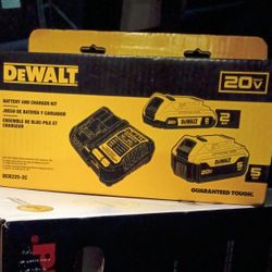DeWalt 2 Batt. And Charger Kit