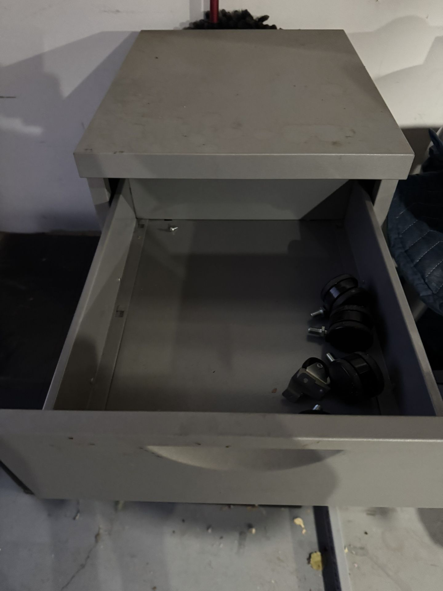 two file cabinets 