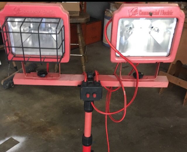 commercial electric portable work light 4z21