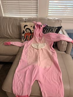 Small Youth- Pink Angel Character Onesie Pajamas