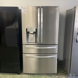 LG Platinum Four Door French Door Refrigerator