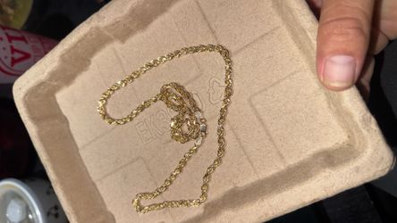 Rope chain 5mm 14k 24ich 44.6 grams