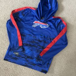 Blue and Red NFL Team Hoodie for youth size XL