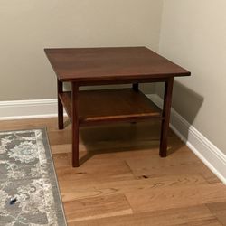 All Teak End Table