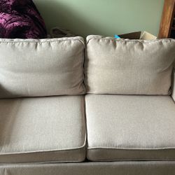 Small Linen Couch