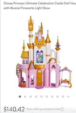 Disney Princess castle 🏰 doll house +  dolls