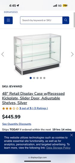 Brand New Display Case