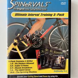 Spinervals Ultimate Interval Training 5-Pack (DVD, 5 disc set)