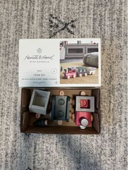 Wooden Train Set